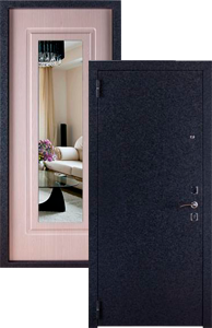 Двери с зеркалом - Изображение